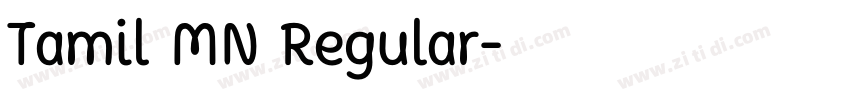 Tamil MN Regular字体转换 Tamil MN Regular字体转换